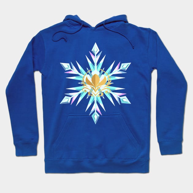 Elsanna Snowflake II Hoodie by FallenAngel166